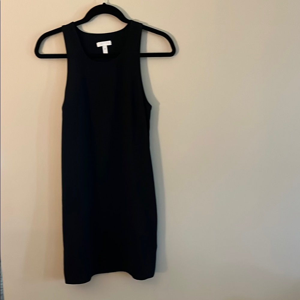 Leith Elegant Black Sleeveless Mini Dress